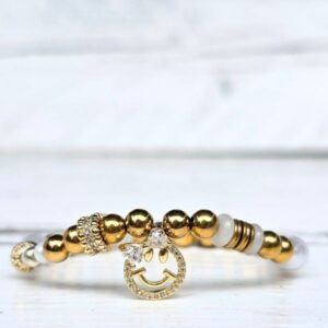 Kralenarmband smiling pearl limited edition van Label Six heeft een make over gehad.