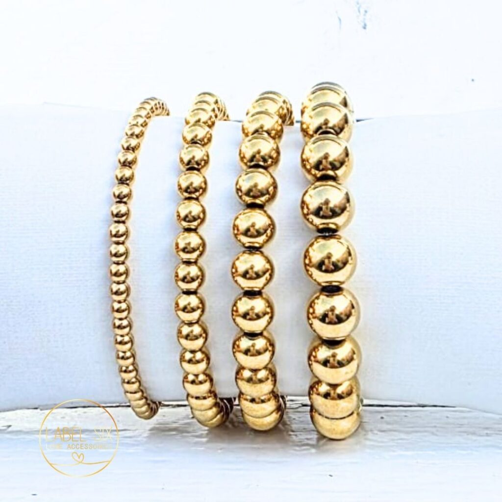 Stainless steel armband basis kralenarmband