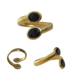 Black Snake Ring
