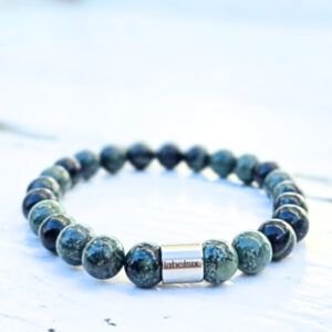 Kralen armband heren groen