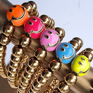 Smiley armbanden