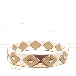 Festival armband Ibiza creme