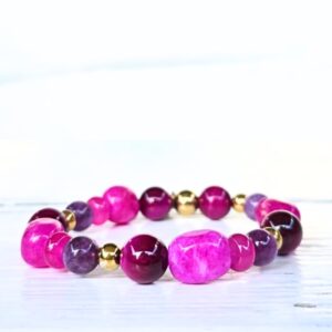 Kralenarmband Rosewood
