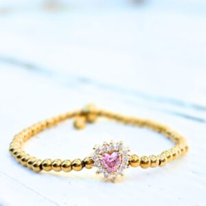 Kralenarmband Sparkle Rose