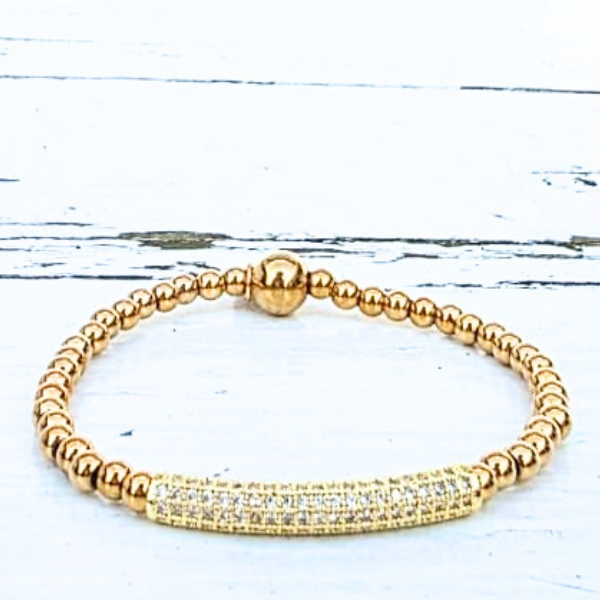 Kralenarmband Sparkling Tube
