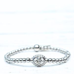 Kralenarmband S-line Lotus 4mm