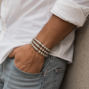 Label Six heren armband De Rots
