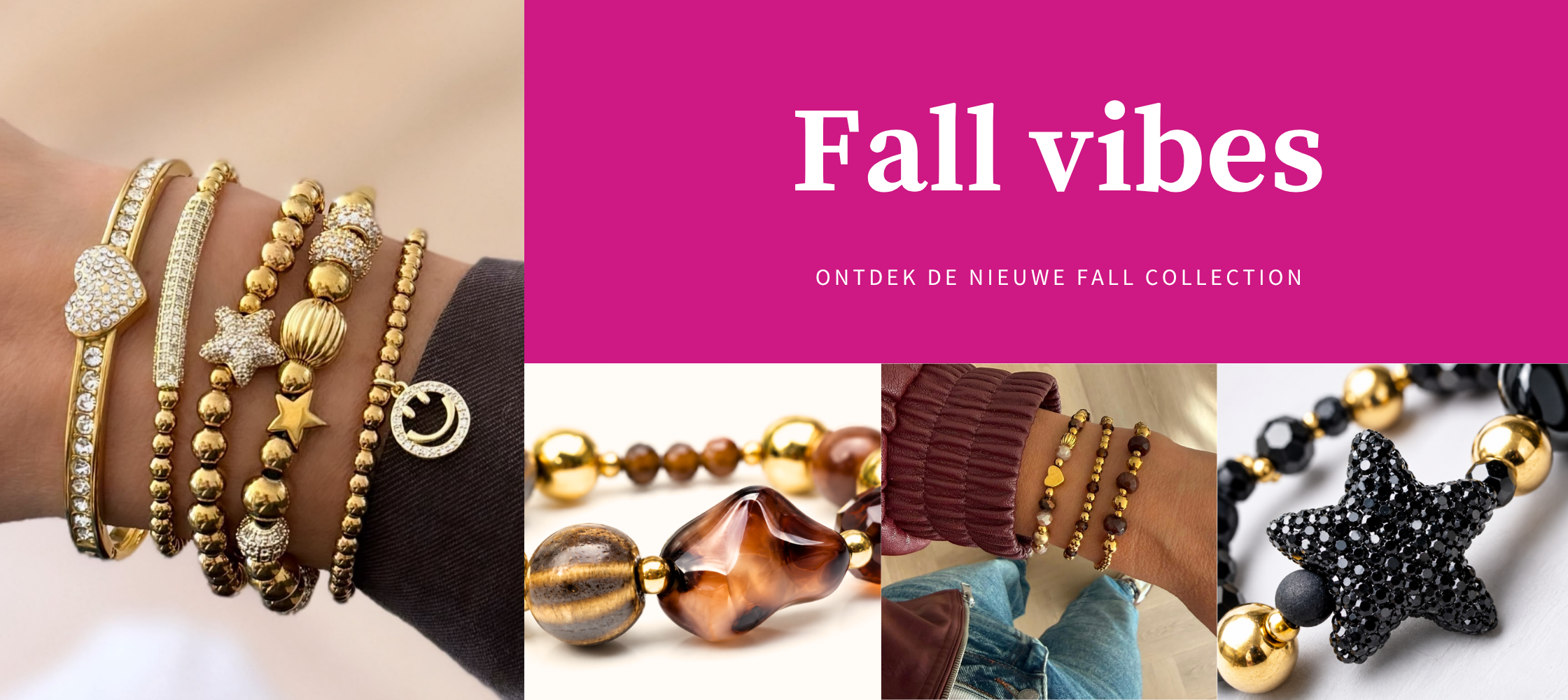 Fall vibes collection blog header