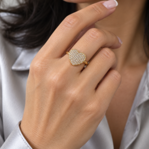 Ring Diamond Heart
